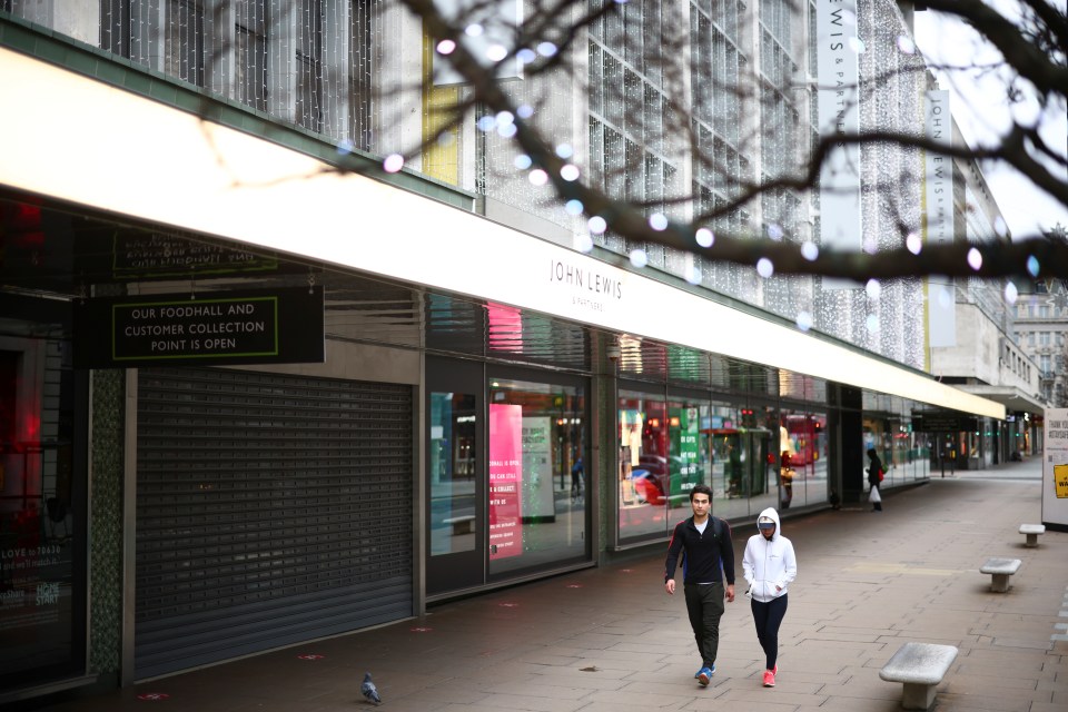 Only essential retailers will be allowed to open under new rules 