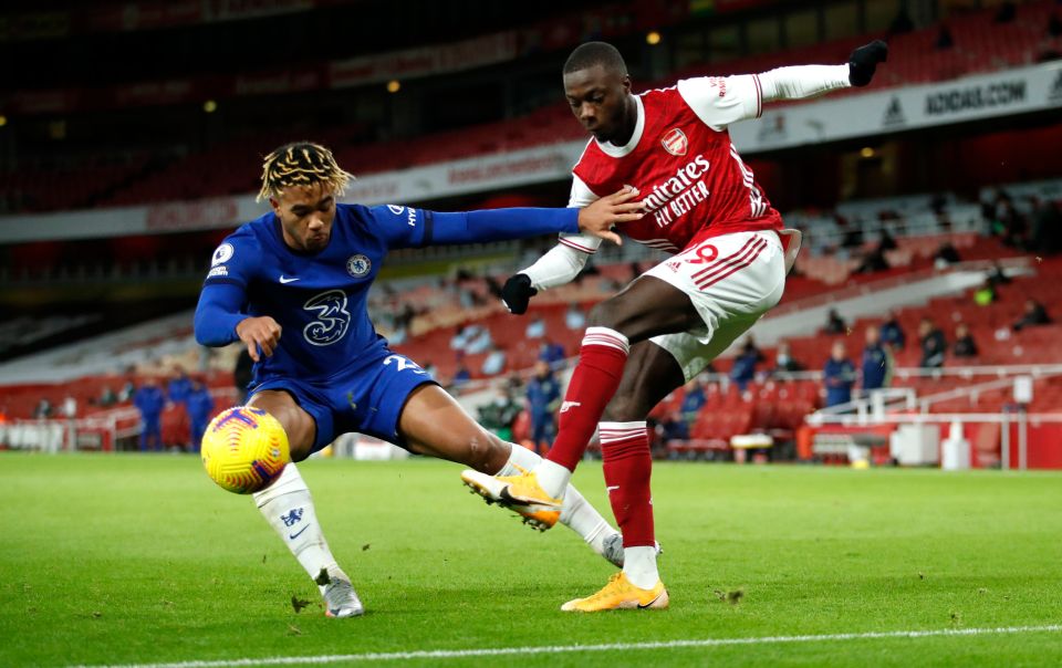 The Gunners chose Nicolas Pepe instead but the Ivorian has struggled in North London