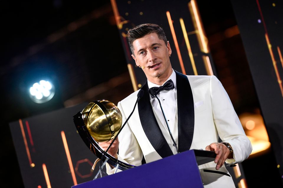 Robert Lewandowski was crowned the 2020 Best Fifa Men's Player