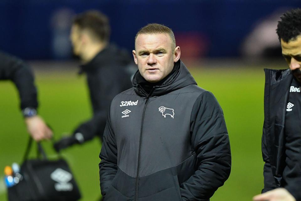 Wayne Rooney's Derby have been hit with a Covid outbreak