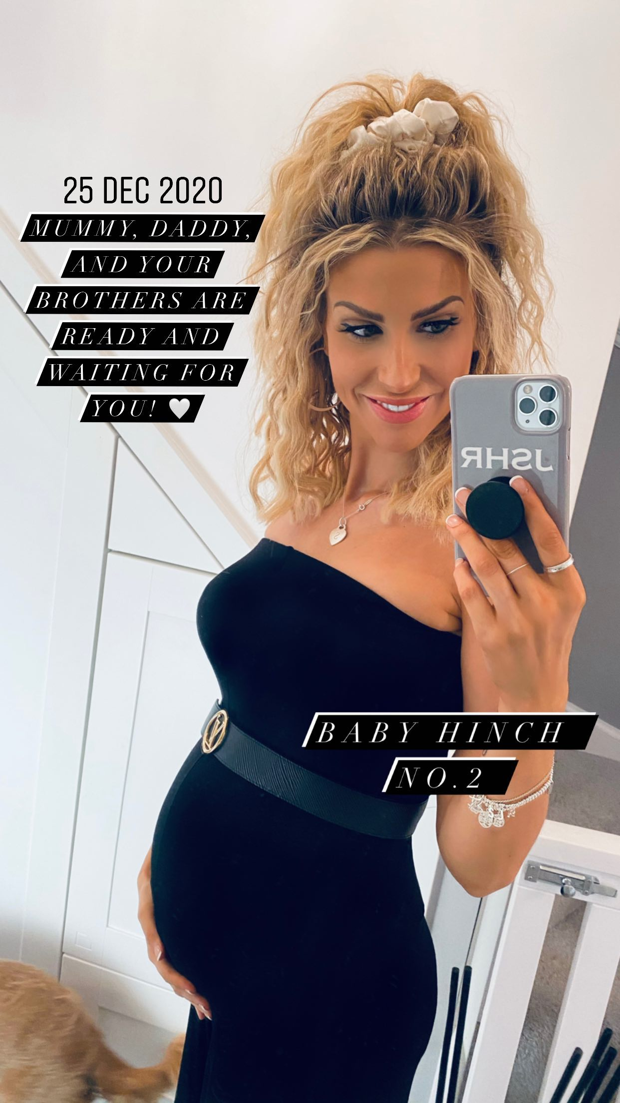 Mrs Hinch has shared her growing baby bump throughout her pregnancy