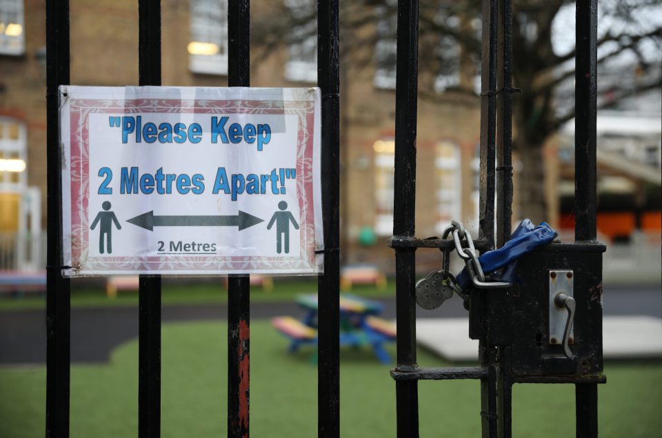 Schools will remain closed after February half-term