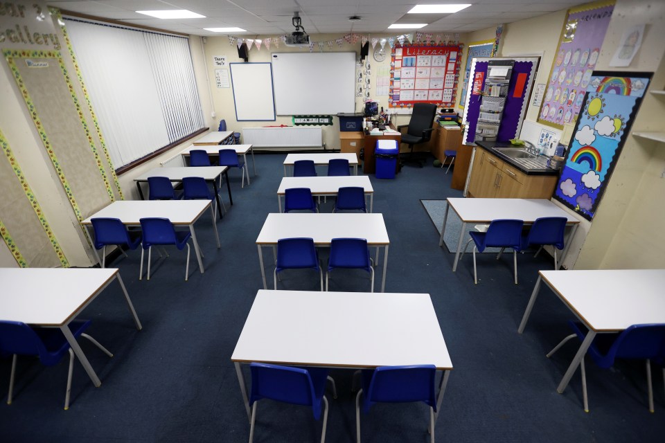 Classrooms across the country have been left empty during Covid lockdowns