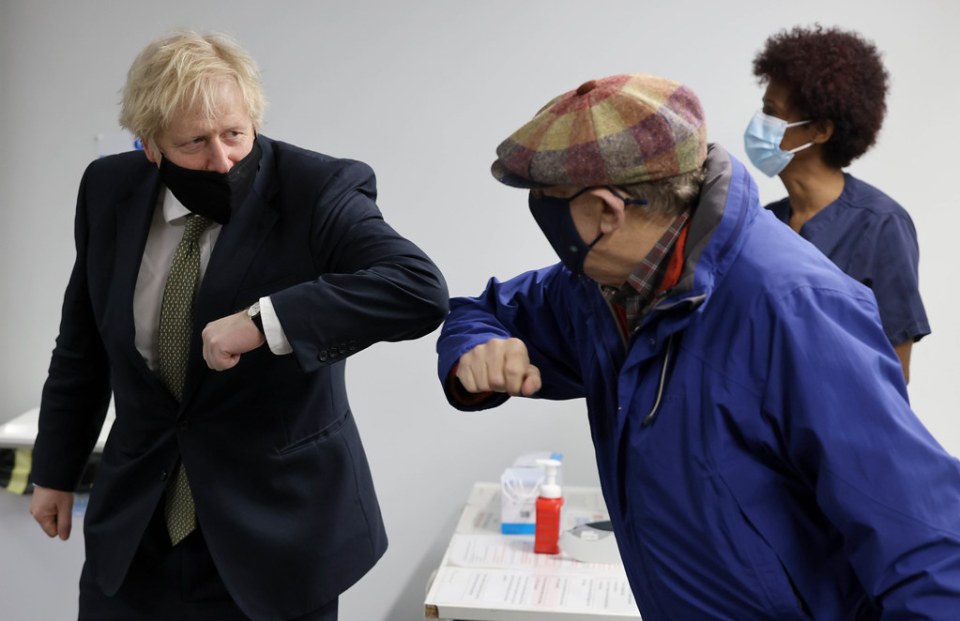 Boris Johnson wants to rollout vaccinations to all four priority groups by mid February