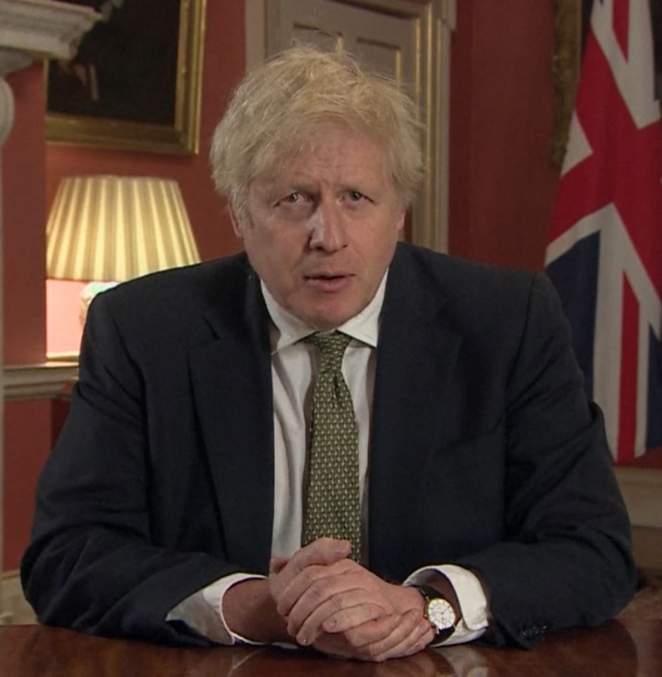 Boris announced a new national lockdown in a sobre message to the nation