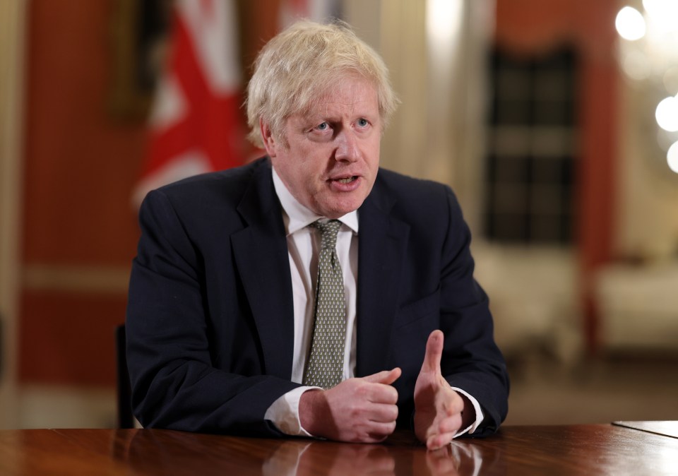 Prime Minister Boris Johnson last night urged the nation to stay at home as he revealed a third national lockdown 