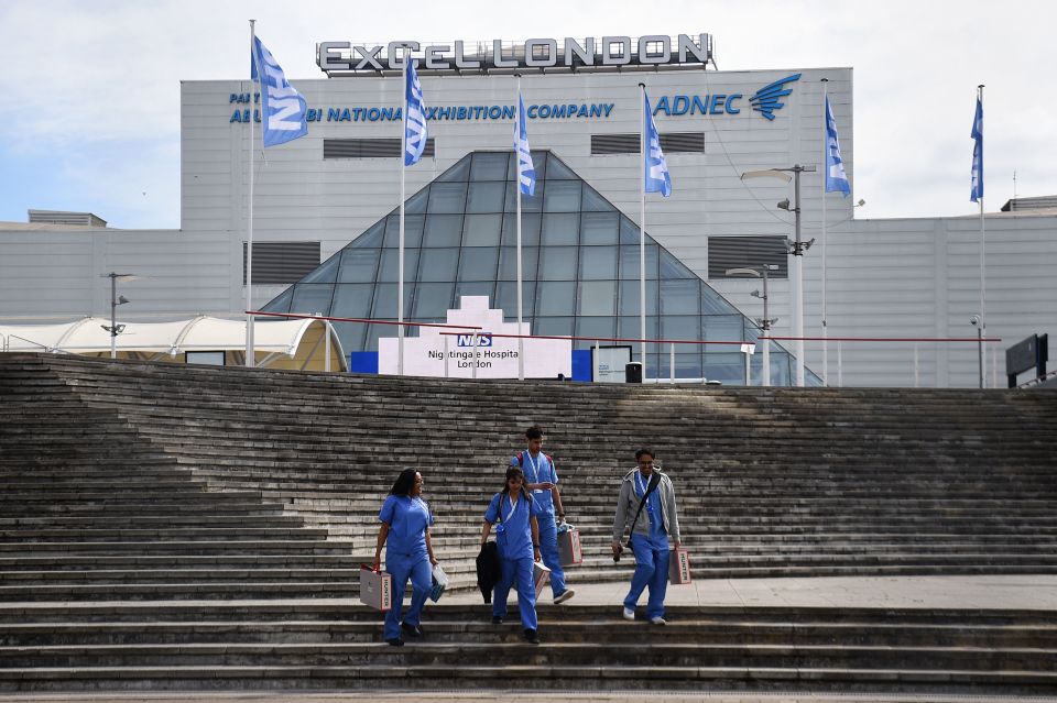 The ExCel centre in London will be one of the vaccine centres 