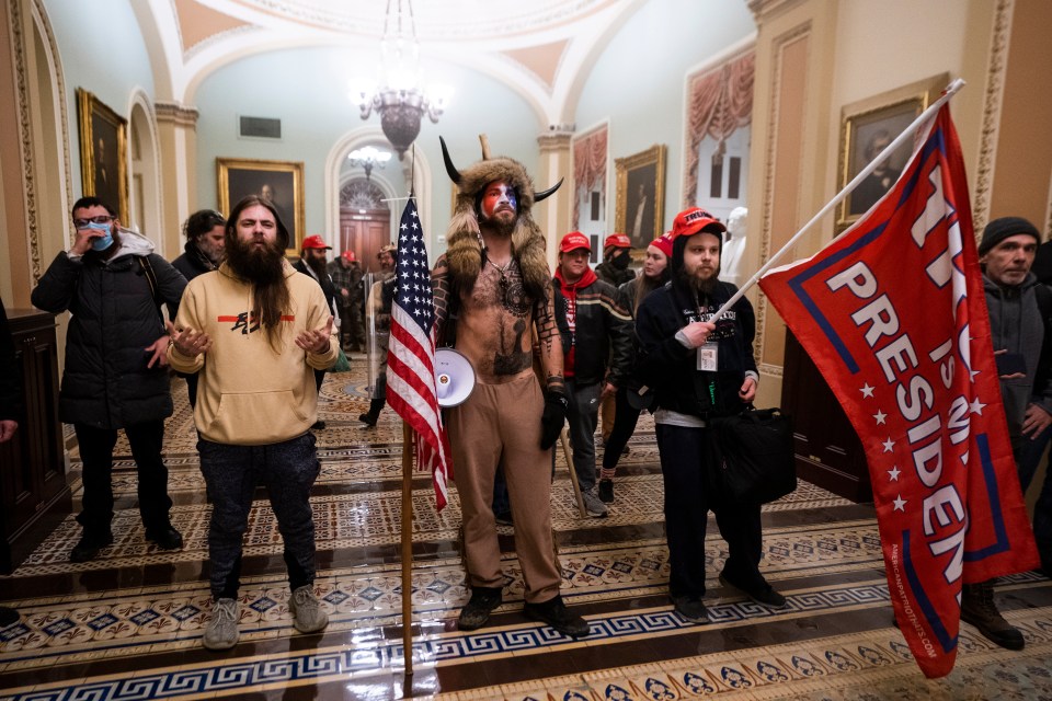 Trump supporters stormed the building and wreaked havoc inside