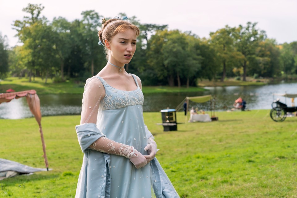 Phoebe plays Daphne Brigderton in the period drama