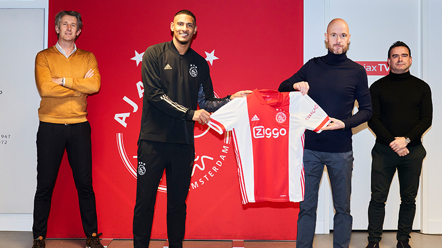 Sebastien Haller has penned a four-and-a-half-year deal with Ajax