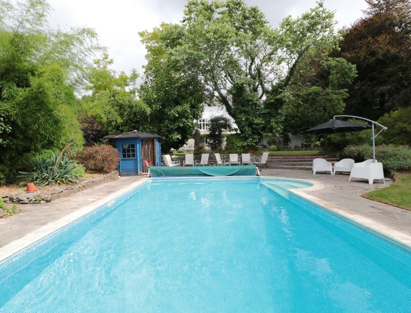 Enjoy a dip in the private pool at The Georgian House