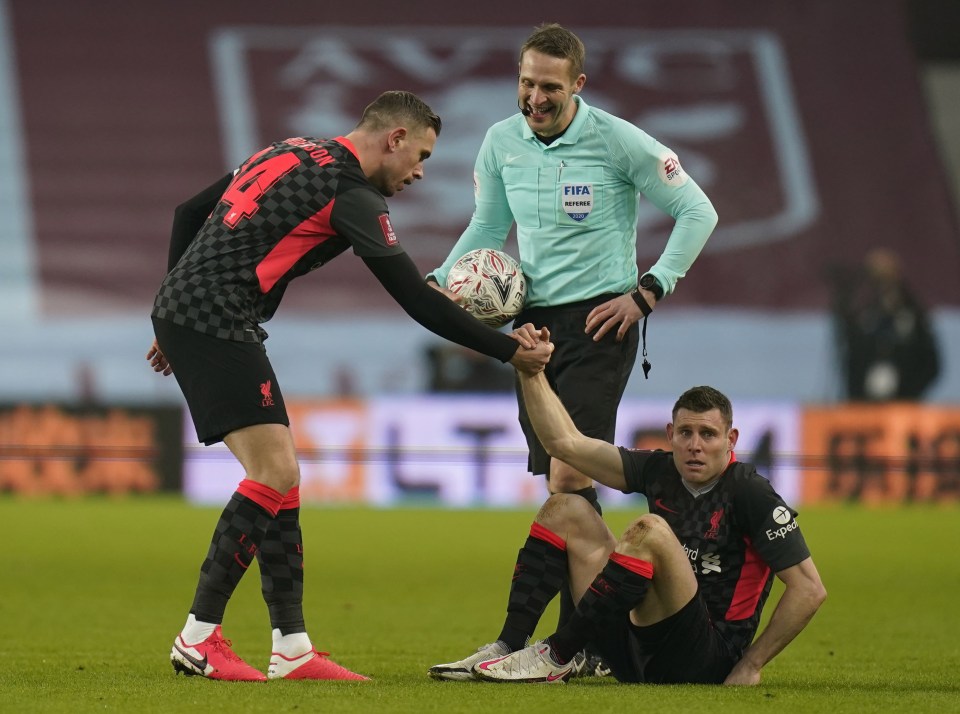 Five of Villa's starting XI weren't even born for James Milner's debut