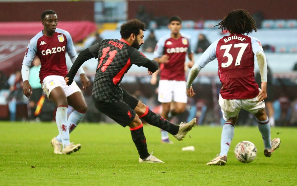 Mohamed Salah grabbed his customary goal