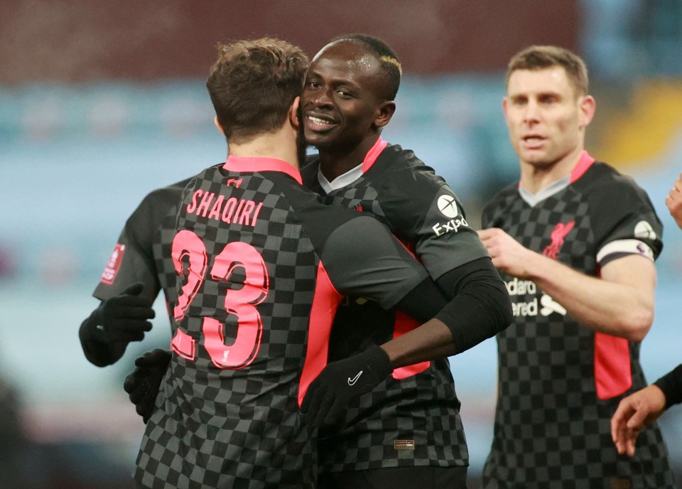 Liverpool survived a scare to beat Aston Villa's youngsters