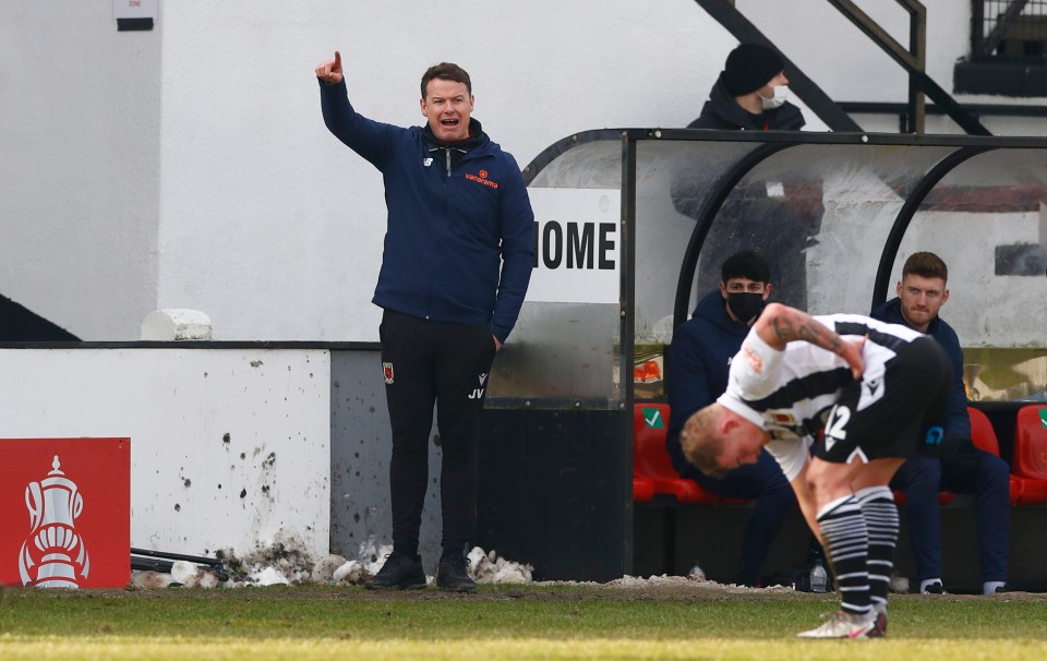 Chroley boss Jamie Vermiglio hailed the ground staff after recording a famous FA Cup win over Wayne Rooney's Derby County