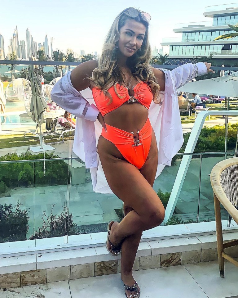 Love Island's Shaughna Phillips, 26, has come under fire for travelling to Dubai after getting paid to promote the test and trace app