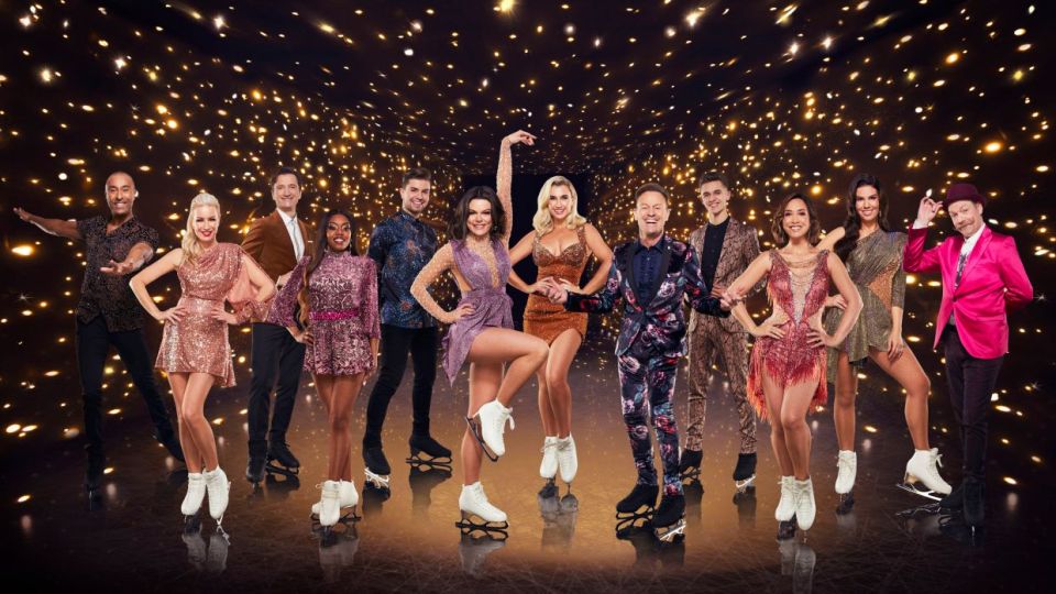 The cast of Dancing on Ice 2021