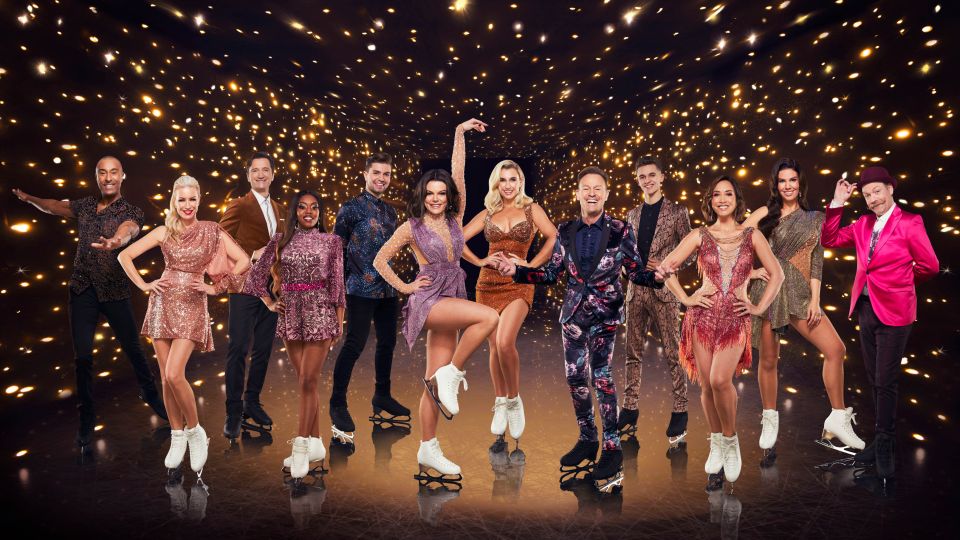 Joe is one of the 12 contestants on this year's Dancing On Ice