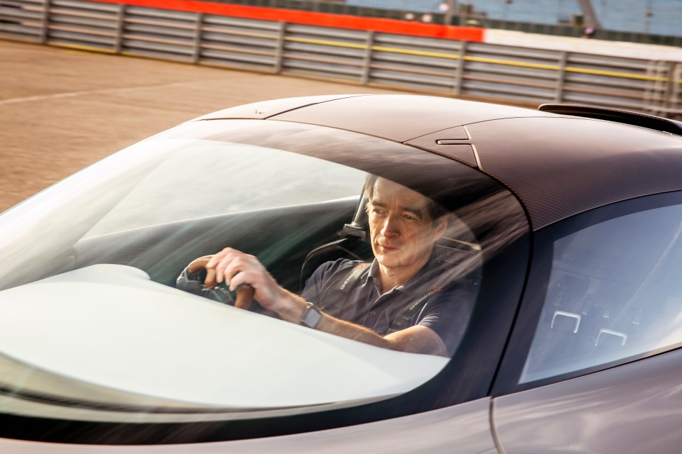 The driving position was sublime, as was the view from the dome-shaped window