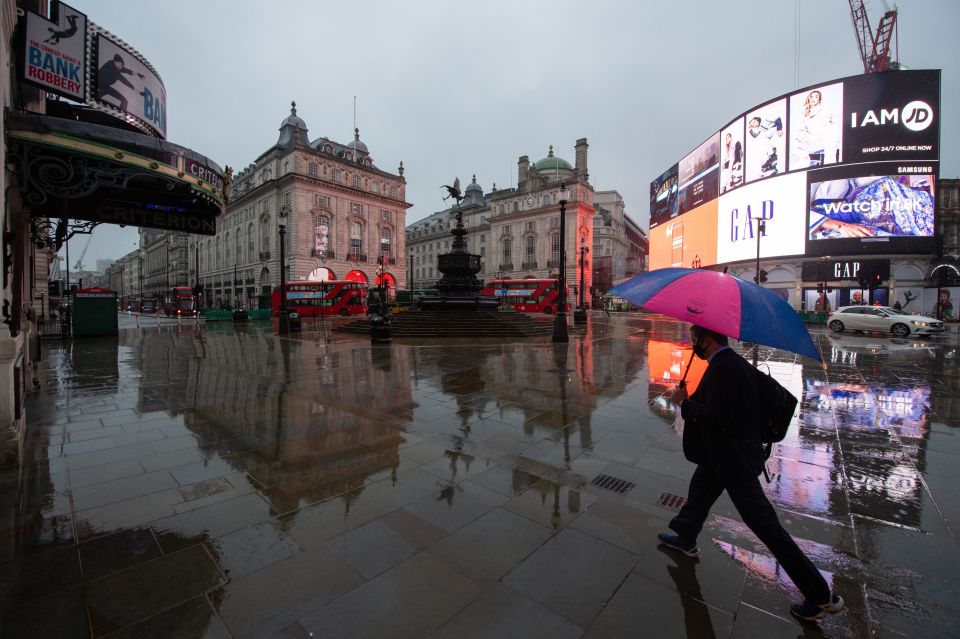 Some 10,000 Londoners are testing positive for Covid every day, health chiefs say