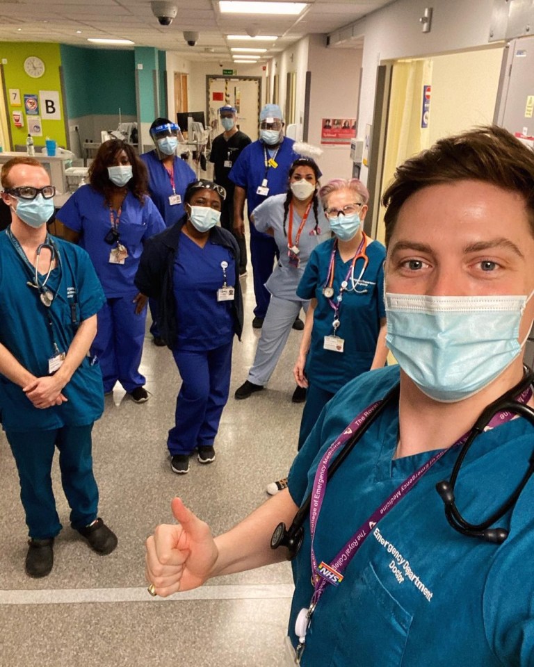 Dr Alex and his A&E colleagues are making a difference in the NHS