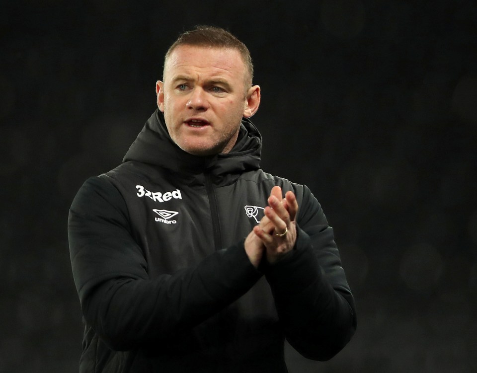 Rooney signed a two-and-a-half-year contract to become the permanent Derby boss