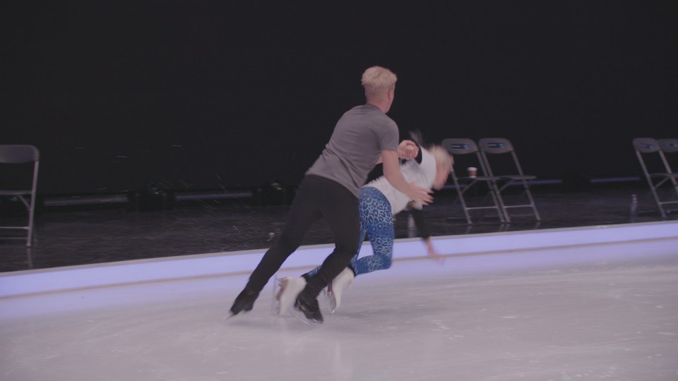 Denise had a nasty fall in training for Dancing On Ice earlier in the month