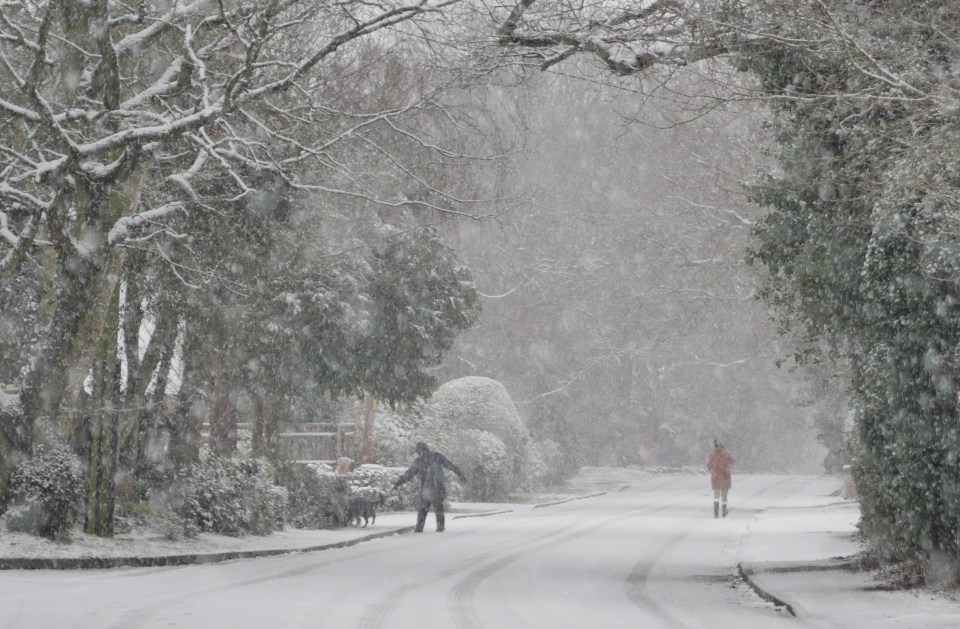 Freezing weather has hit the UK