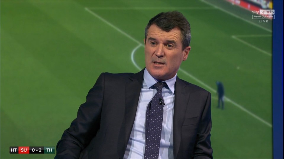 Roy Keane was not impressed with Sheffield United's display against Tottenham 