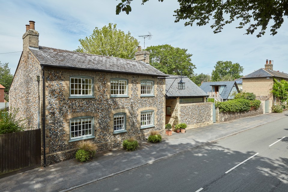 The stone-walled cottage has been beautifully refurbished inside