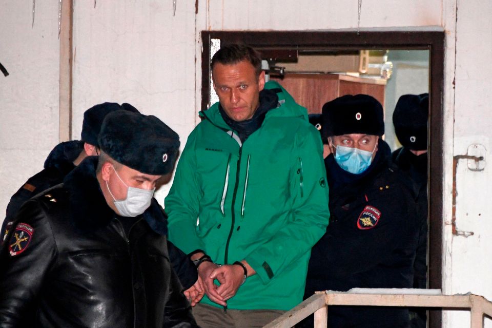 Alexei Navalny faces a further three-and-a-half years behind bars for failing to report to police while he was in hospital after being poisoned