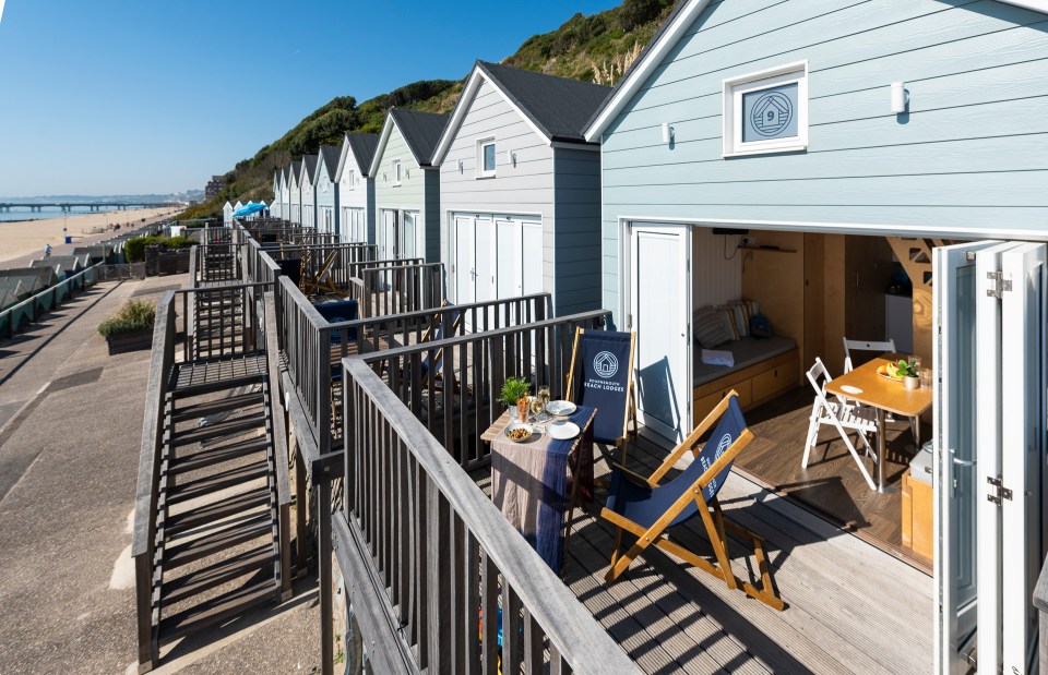 The Beach  Lodges are just a few steps away from the safe and sandy Bournemouth beach