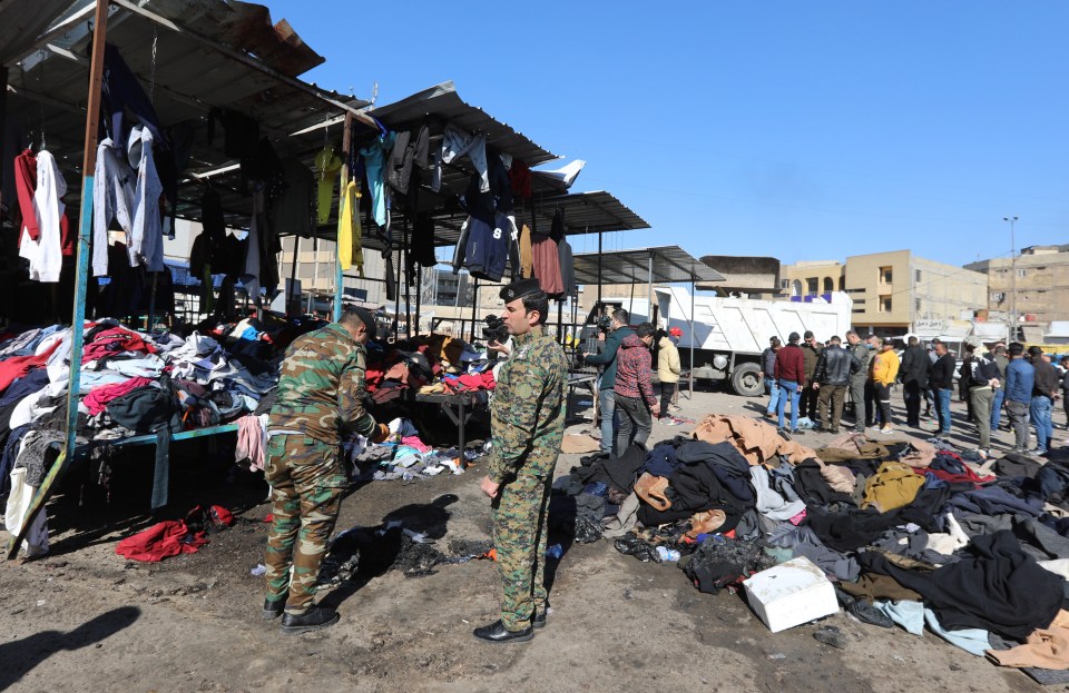 Iraq's last suicide attack took place in the same square in January 2018