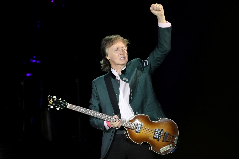 Paul McCartney is also tipped 