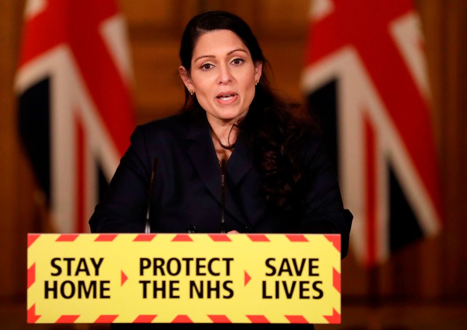 Priti Patel is set to make an announcement on mandatory quarantines for UK arrivals tomorrow