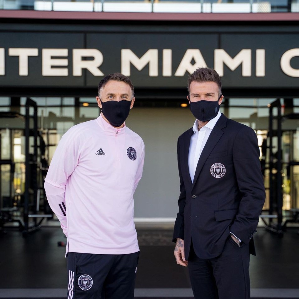 David Beckham has now recruited Phil Neville to boss Inter Miami