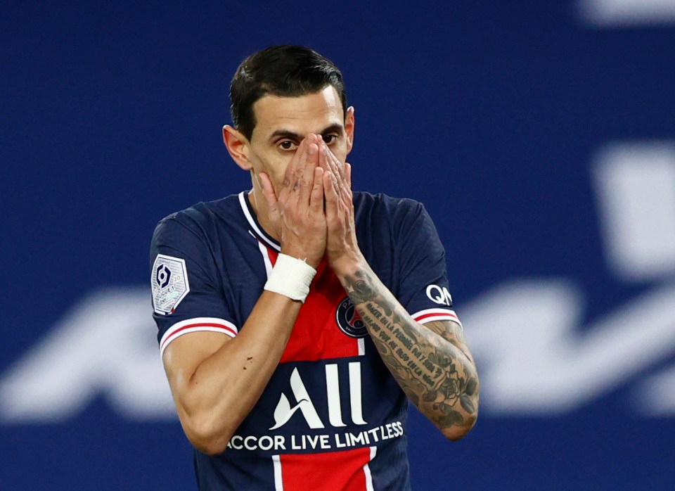 Di Maria has been linked with a summer move to Spurs