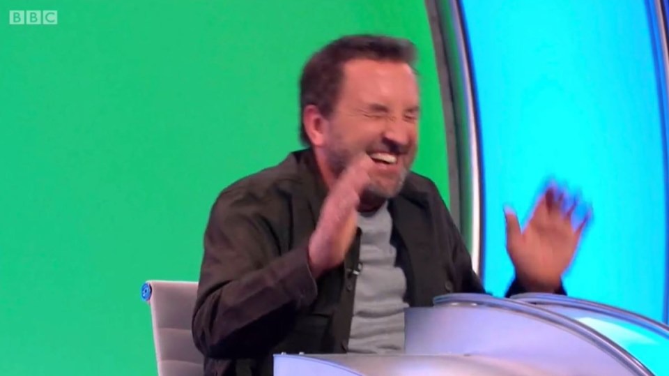 Lee Mack cried tears of laughter