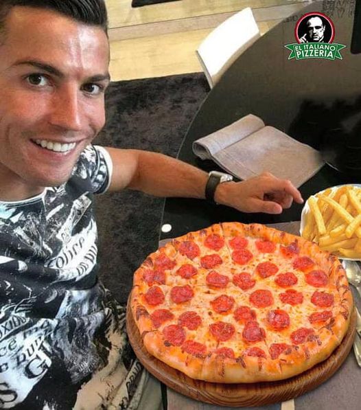 Cristiano Ronaldo's mum reveals he binges on pizza once a week