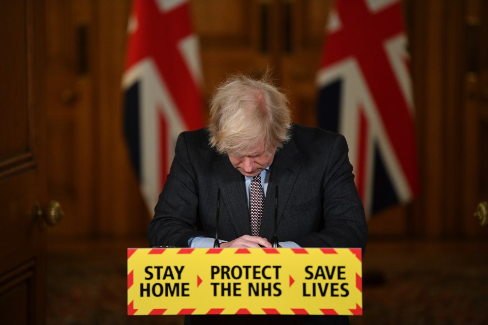 Boris Johnson addressed the nation yesterday