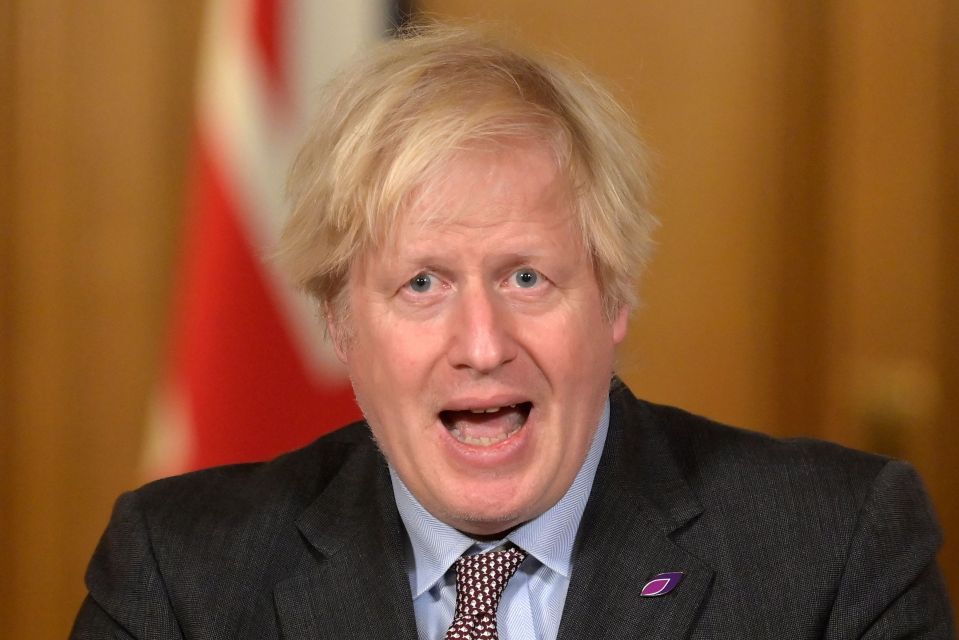 Boris said he hoped schools could reopen on March 8 but the data would only be clear in the middle of February