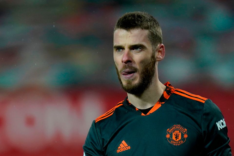 David de Gea struggled in Manchester United's surprise midweek defeat