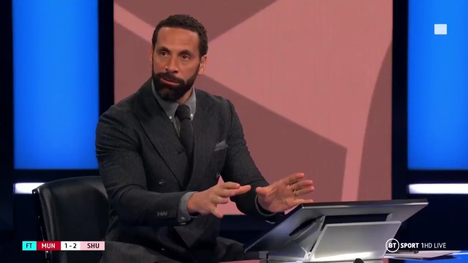 Rio Ferdinand fumed at Manchester United for the defending that led to Sheffield United's winning goal