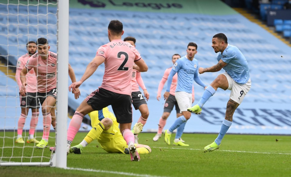 Jesus' early strike gave City a crucial three points in a congested title race