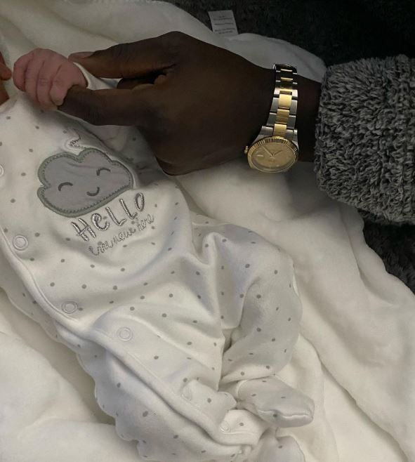 Marcel Somerville told fans his son's name is Roman