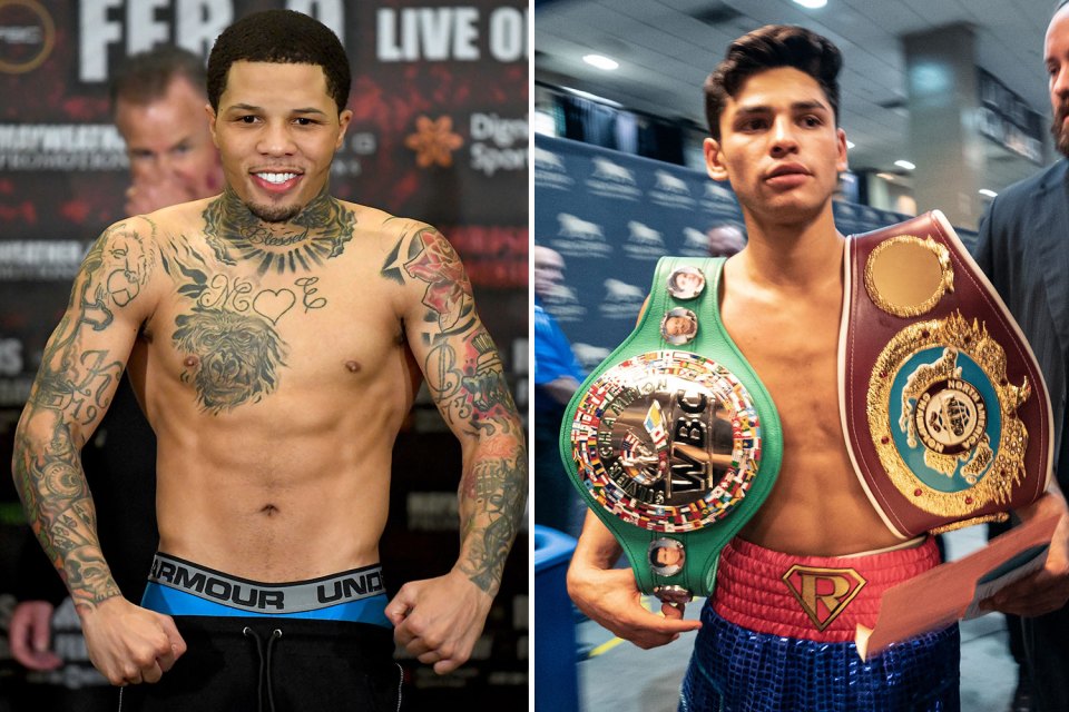 Gervonta Davis and lightweight rival Ryan Garcia