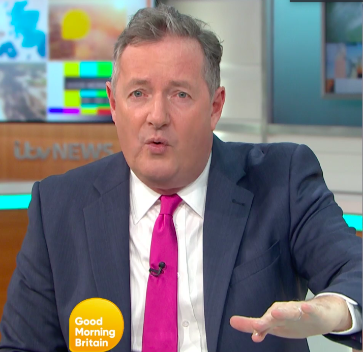 Piers Morgan fumed about Lauren Goodger saying she won't take the vaccine