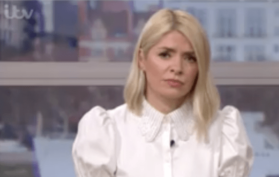 Holly Willoughby waded into the row