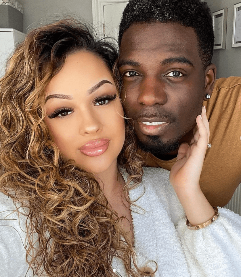 Love Island star Marcel Somerville's fiancée Rebecca Vieira has given birth to their first child