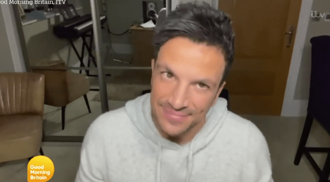 Peter Andre wants Susanna Reid to get involved too